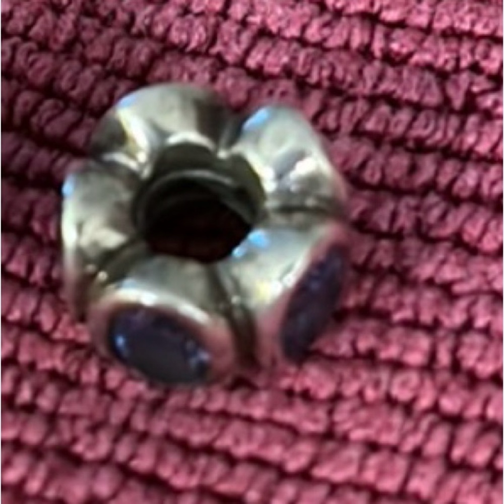 Pandora charm-blue stone